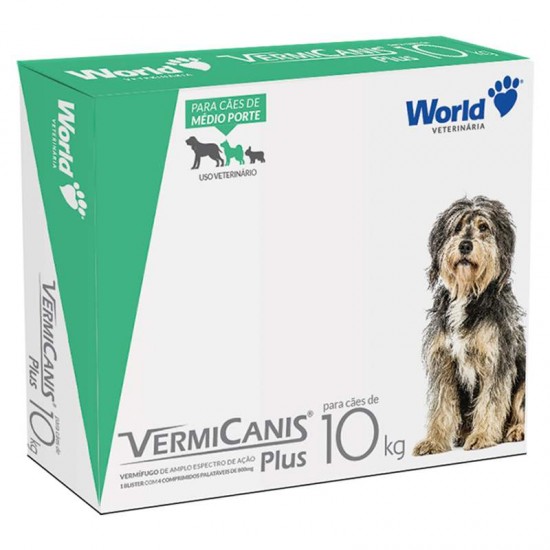 VERMICANIS CAES 10KG VERMIFUGO 1X4 (312)