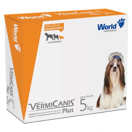 VERMICANIS CAES 5KG VERMIFUGO 1X4 (311)