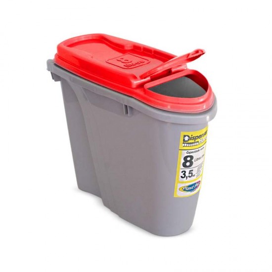 DISPENSER HOME VERMELHO 8 LT (186)