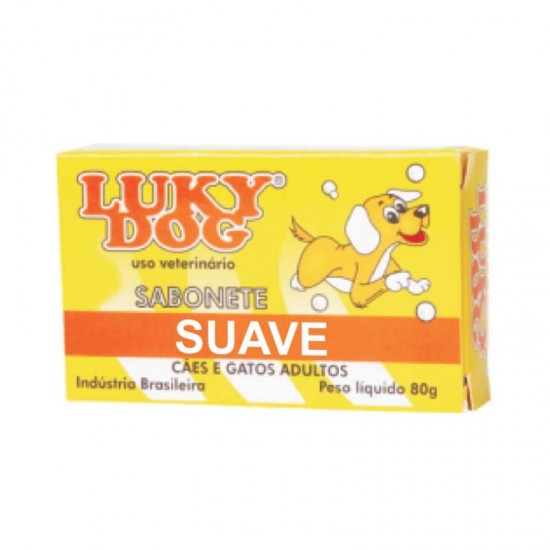 SABONETE LUKY DOG SUAVE 80G