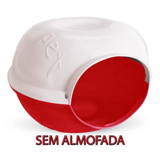 TOCA CASA GATO VERMELHO S/ALMOFADA (117)