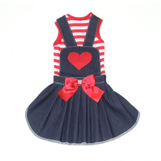 VESTIDO LOVE JEANS PP