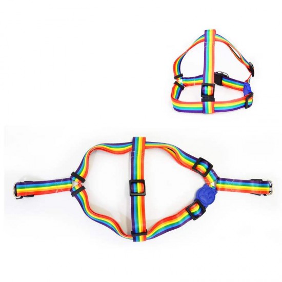 PEITORAL MALU PET ARCO IRIS G (10085)