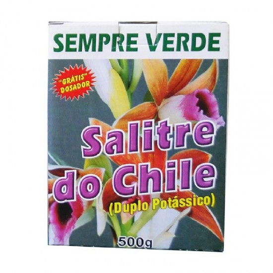 FERTILIZANTE NPK SALITRE DO CHILE 500G
