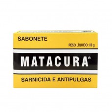 2714 - SABONETE ANTI PULGA/SARNA MATACURA 80G +