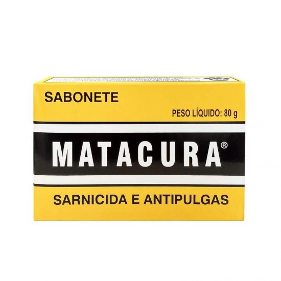 SABONETE ANTI PULGA/SARNA MATACURA 80G +