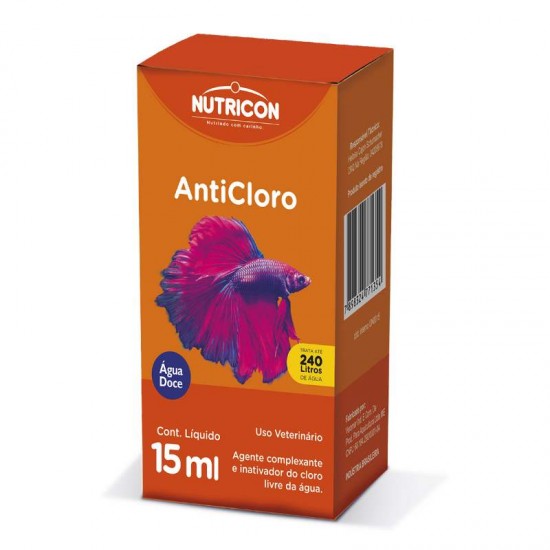 ANTI CLORO 15ML NUTRICON PET