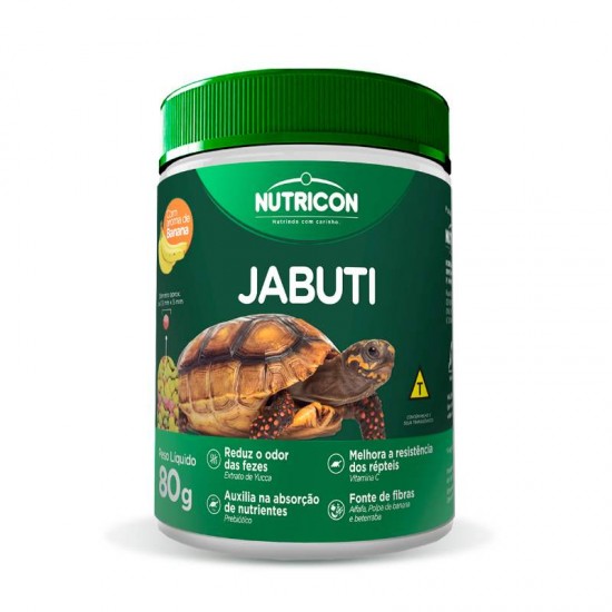 RACAO JABUTI 80G *