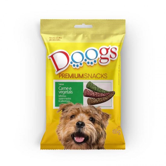 BIFINHO DOOGS CARNE E VEGETAIS 65GR