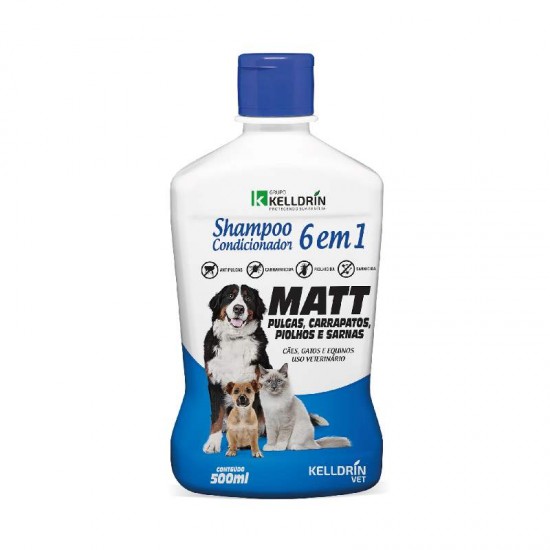 KELL SHAMPOO COND MATT 6X1 500ML