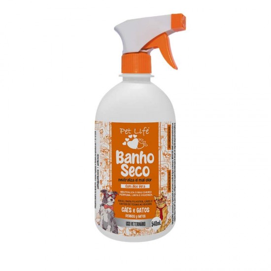 BANHO SECO PET LIFE 540ML +