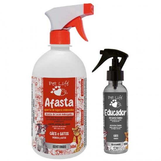 EDUCADOR E AFASTA PET LIFE 120ML X 540ML