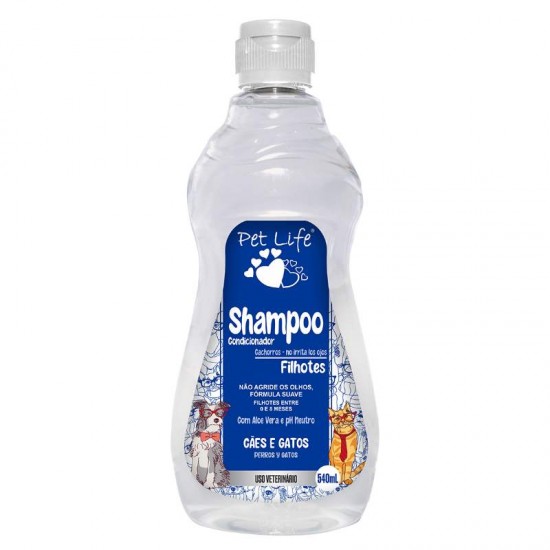 SHAMPOO PET LIFE FILHOTES 540ML +