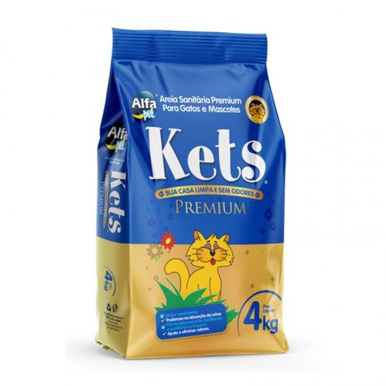 ZZZ AREIA GATO KETS PREMIUM 5X4 KG PB