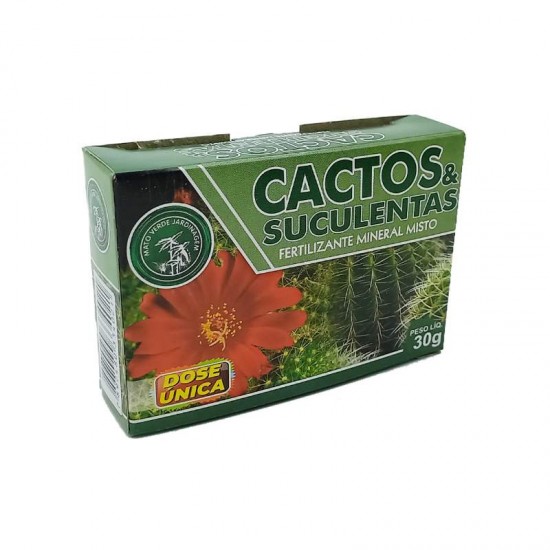 CACTOS E SUCULENTAS CAIXA 30G