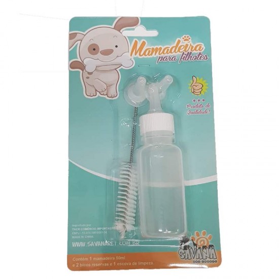 KIT MAMADEIRA SAVANA 3 BICOS 50ML+