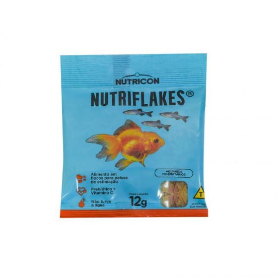 RACAO NUTRIFLAKES 12G CART. C/ 10 *