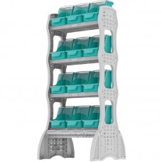 15503 - Z DISPENSER PDV CHECK STAND 12 AZUL/CINZ