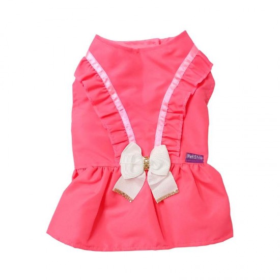 VESTIDO NEON ROSA P