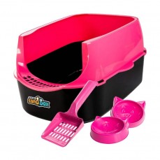 15978 - SANITARIO GATOS FURBA SANDBOX ROSA