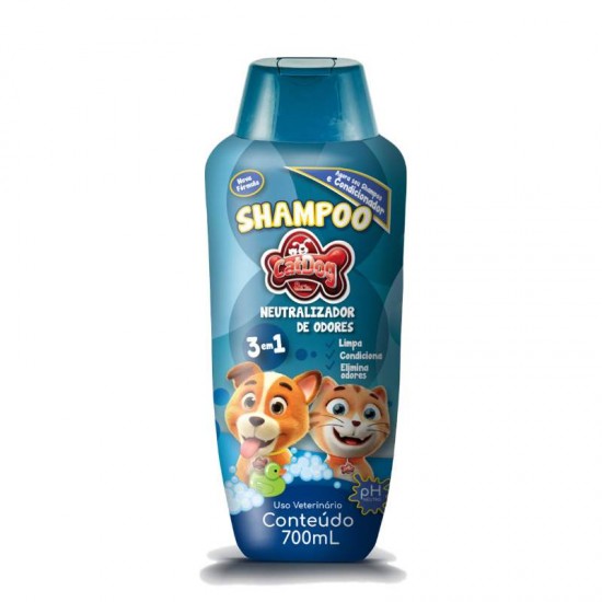 SHAMPOO CAT DOG NEUTRALIZADOR 3X1 700ML