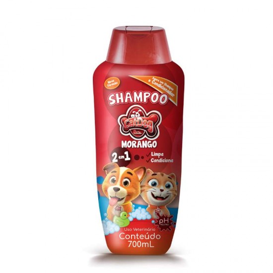 SHAMPOO CAT DOG MORANGO 700ML