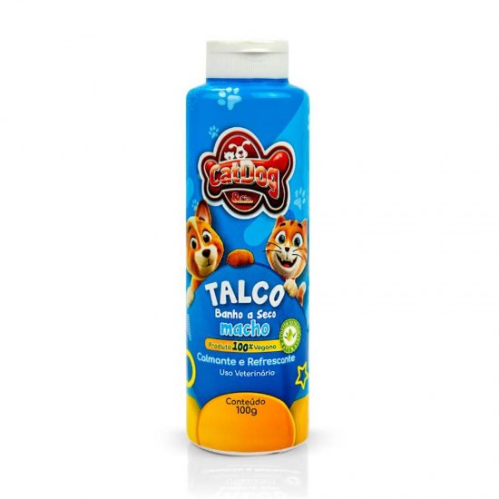 TALCO VEGANO CAT DOG MACHO 100G