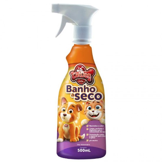 BANHO SECO CAT DOG 500ML VALVULA GATILHO