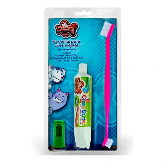 KIT CAT DOG BLISTER COM 3 UN - MENTA