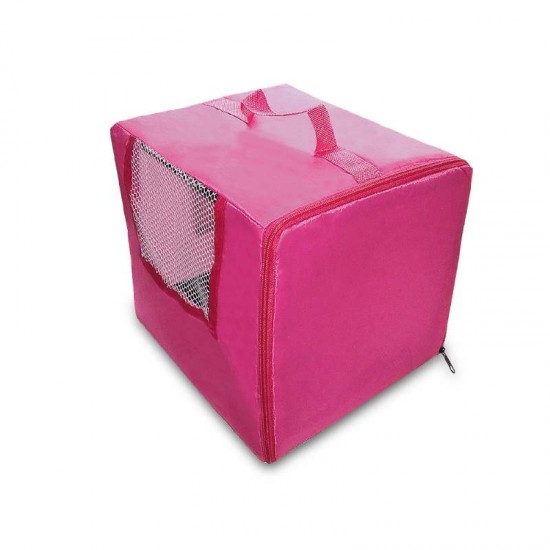 BOLSA TRANSPORTE P/PASSAROS POP ROSA