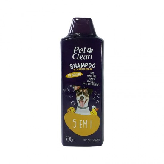 SHAMPOO PETCLEAN 5X1 700ML +