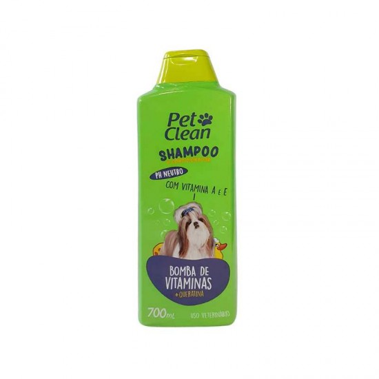 SHAMPOO PETCLEAN BOMBA DE VITAMINA 700ML