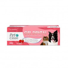 17770 - GEL DENTAL PETCLEAN MORANGO 60G CREME