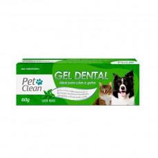 17772 - GEL DENTAL PETCLEAN MENTA 60G CREME