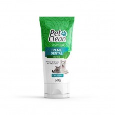 17775 - CREME DENTAL PETCLEAN MENTA 60G +