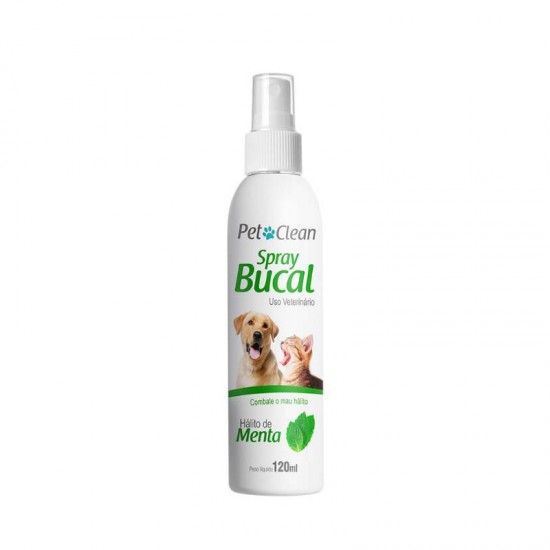 SPRAY BUCAL PETCLEAN MENTA 100ML +