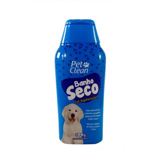 BANHO SECO PETCLEAN GEL 300ML