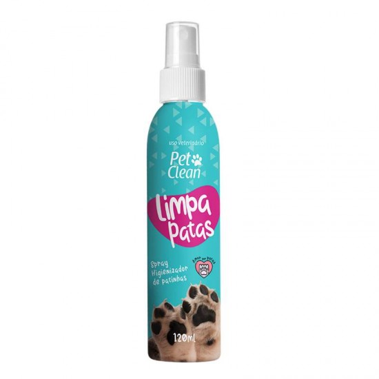 LIMPA PATAS PETCLEAN 120ML