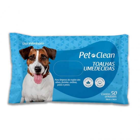 TOALHAS UMEDECIDAS PETCLEAN