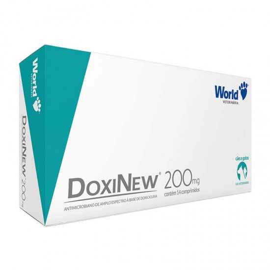 DOXINEW CAES 1X14 200MG ANTIBIOTICO