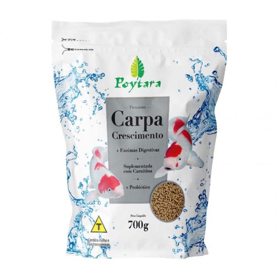 RACAO CARPA CRESCIMENTO POYTARA 700G