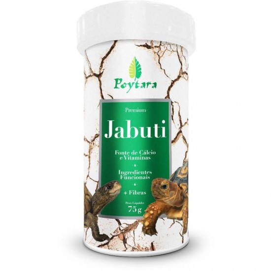 RACAO JABUTI POYTARA 75G