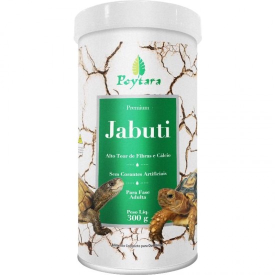 RACAO JABUTI POYTARA 300G