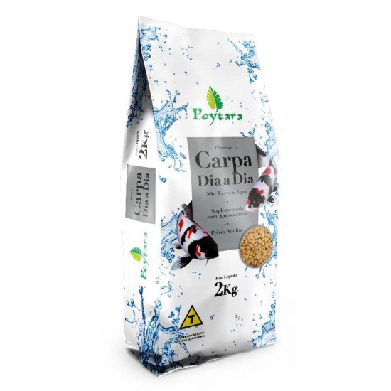 RACAO CARPA DIA A DIA POYTARA 2KG