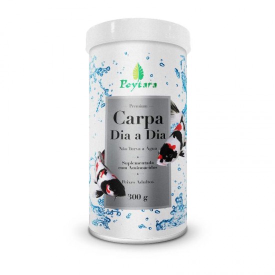 RACAO CARPA DIA A DIA POYTARA 300G
