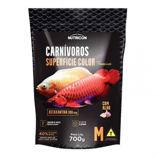 RACAO CARNIVOROS COLOR M 700G - SACO