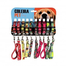 21265 - DISPLAY COLEIRA SEDA C/ GUIA C/10