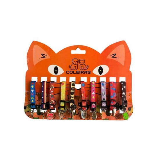 DISPLAY COLEIRA GATINHO C/10
