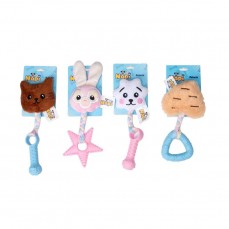 21169 - KIT PELUCIA C/ MORDEDOR 4 PCS