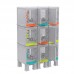 MOVEL CANIL GATIL YZZY 9X40 MIX/CINZA